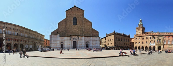 Obraz Bologna, piazza Maggiore