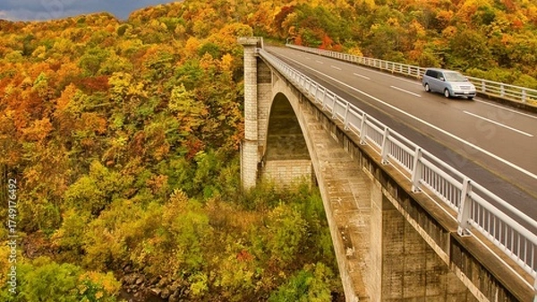 Fototapeta 道路橋