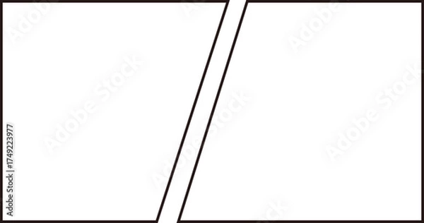 Obraz Cartoon Frame Layout