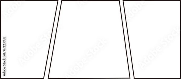 Obraz Cartoon Frame Layout