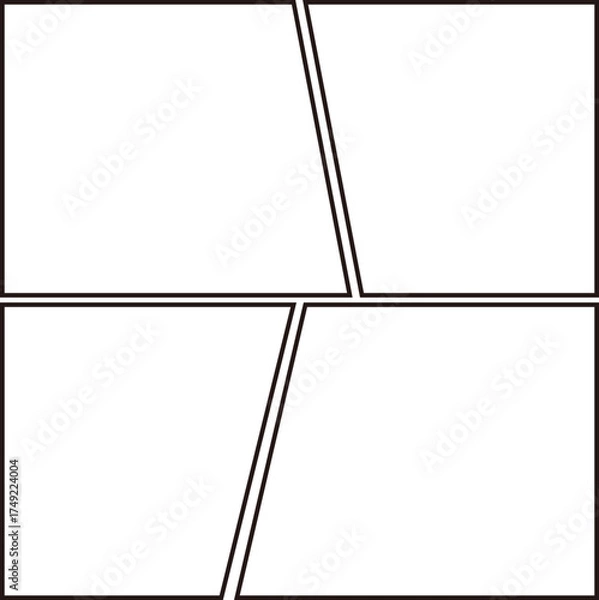 Obraz Cartoon Frame Layout