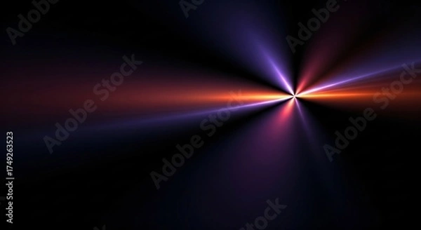 Fototapeta A vibrant colorful gradient mesh flow background with dynamic curves blending pink, blue, and purple tones, creating a soft fluid effect ideal for modern digital design and branding.