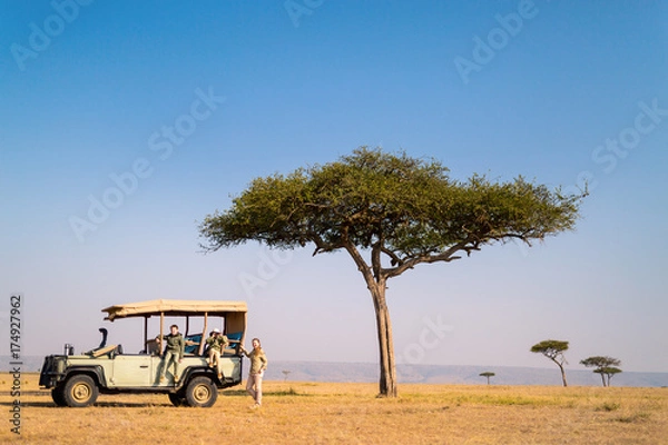 Obraz Rodzinne safari