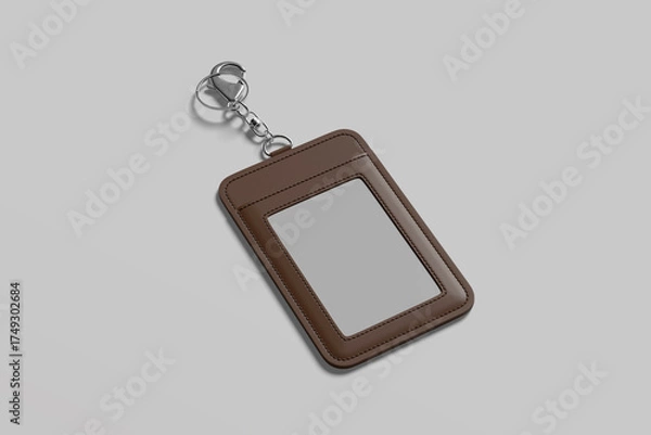 Fototapeta ID Tag Blank Mockup