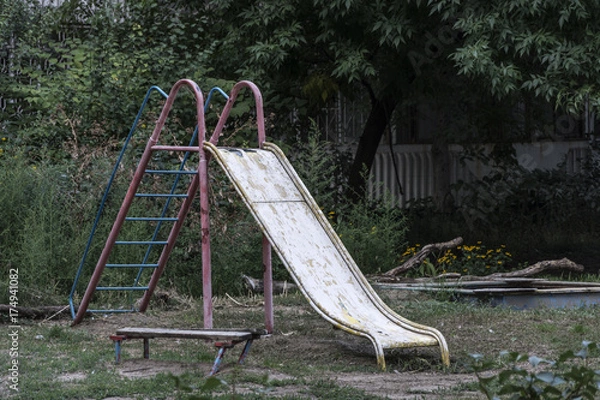 Obraz An old Playground where you do not play