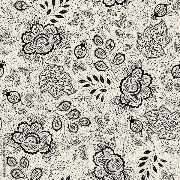 Obraz flower texture pattern mix leaves