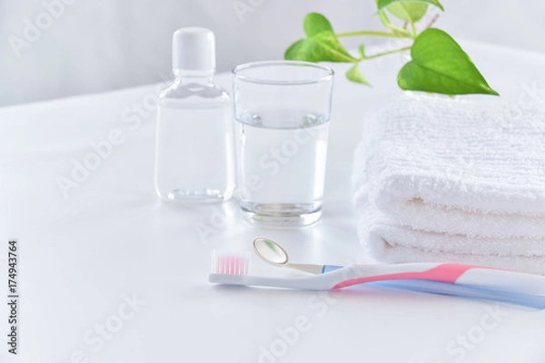 Obraz デンタルケア　歯ブラシ