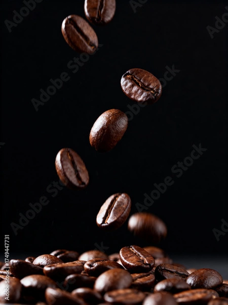 Fototapeta coffee beans background