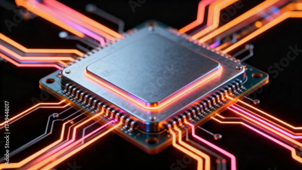 Obraz electronic circuit board