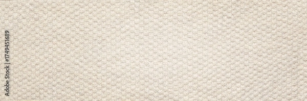 Fototapeta Grey knitted soft horizontal background