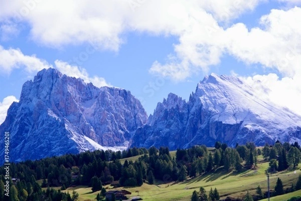 Obraz Seiseralm Dolomiten