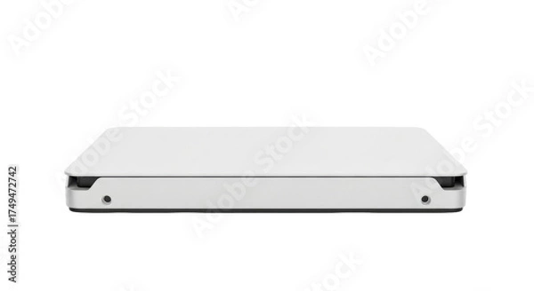 Fototapeta Isolated Compact Router, Modern Connectivity Hardware Device, Minimalist Technology