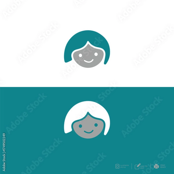 Fototapeta  Social Group Logo template design icon