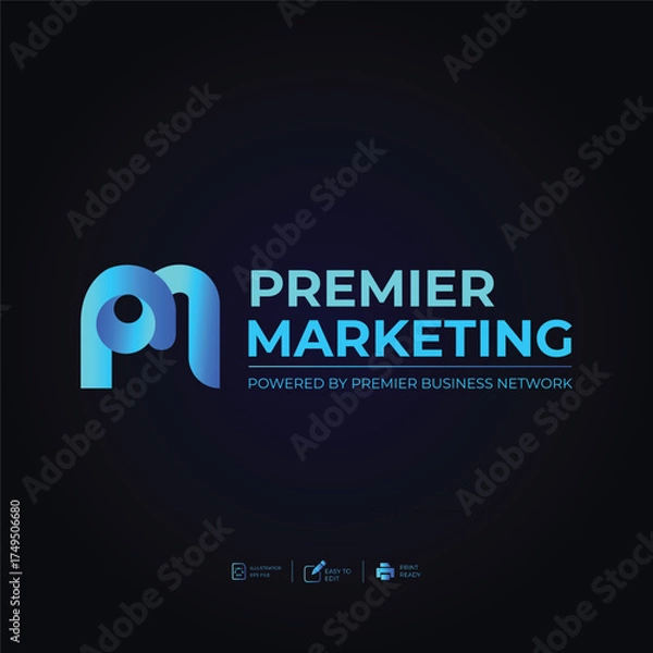 Fototapeta  Social Group Logo template design icon