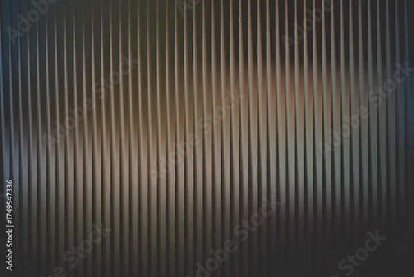 Obraz Abstract background with vertical lines in dark brown and gray colors