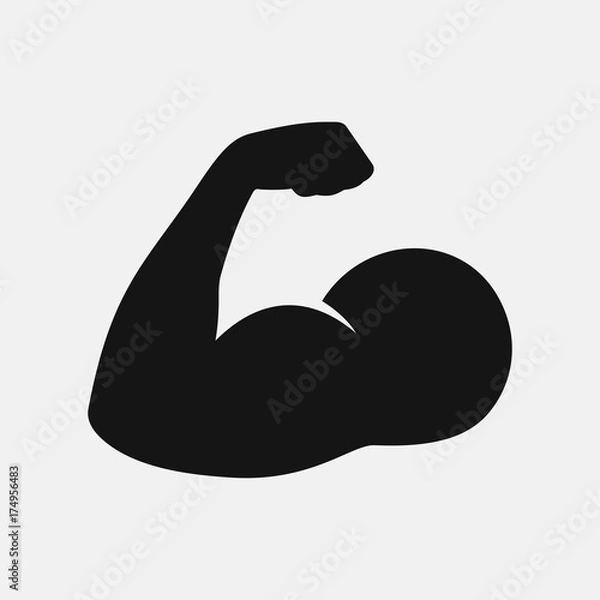 Obraz Ikona mięśni