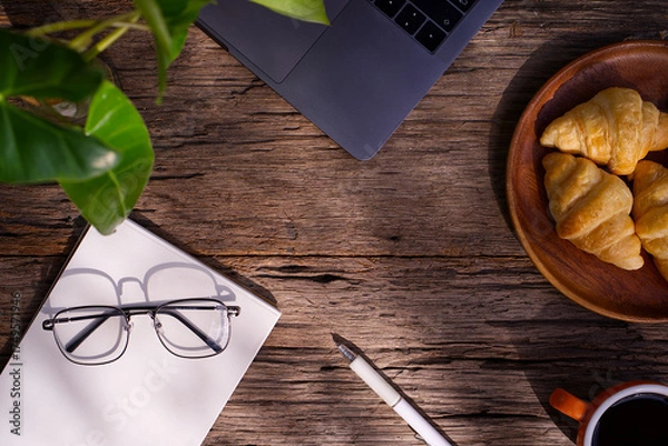 Obraz coffee beans on wooden background
