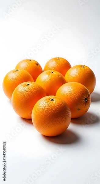 Fototapeta Vibrant Oranges - A Fresh and Healthy Citrus Fruit Display.