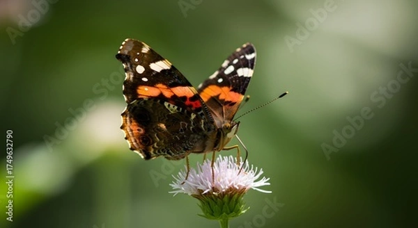 Obraz Butterfly on flower