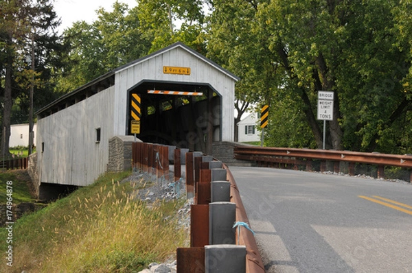 Obraz Kellers Mill Covered Bridge