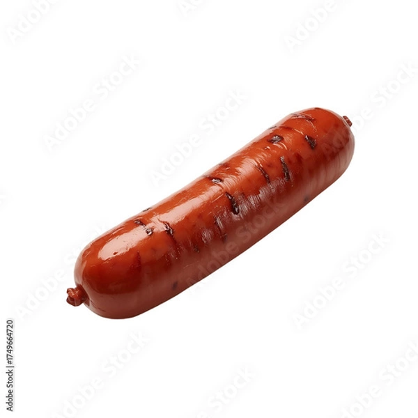 Obraz sausage on a white background