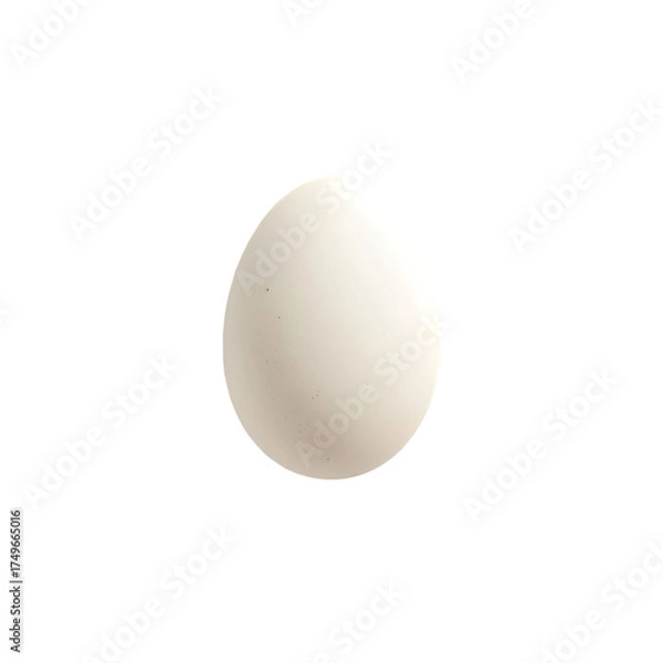 Obraz egg isolated on white background