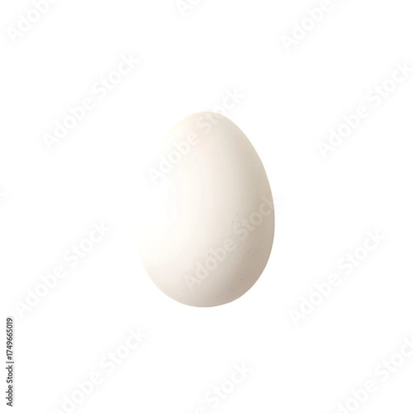 Obraz egg on white background