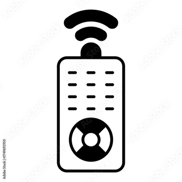 Fototapeta Remote dualtone icon