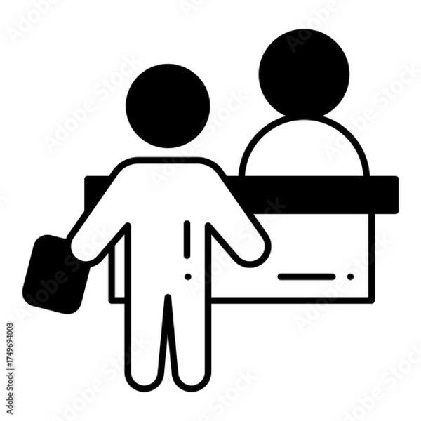 Fototapeta Check dualtone icon