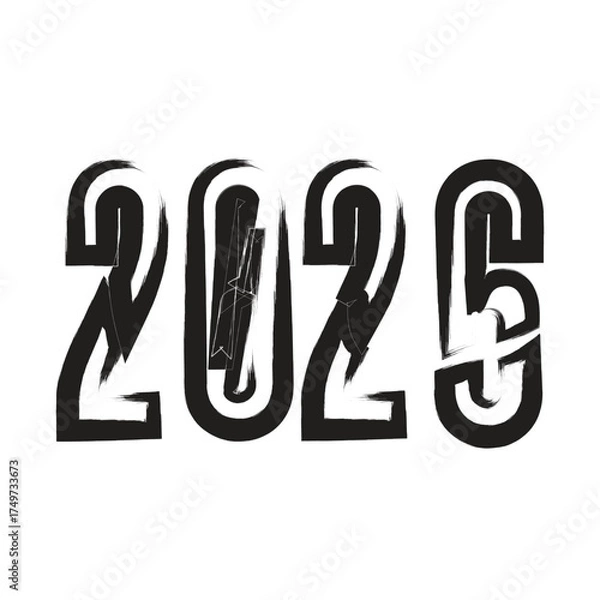 Obraz Logo 2026 new year