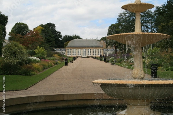 Obraz botanic garden, Sheffield, UK
