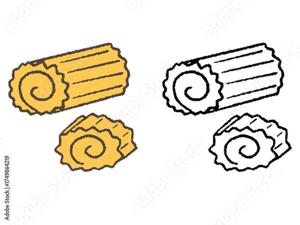 Obraz 手描きの伊達巻