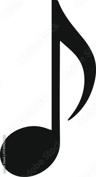 Fototapeta music notes icon
