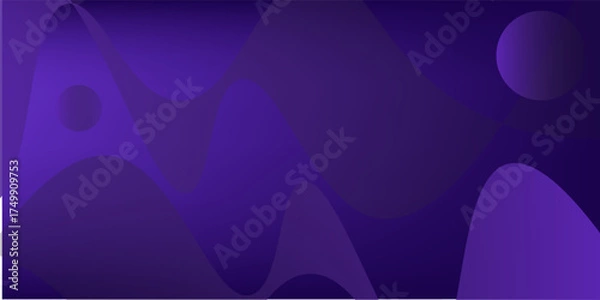 Obraz Minimal geometric background. Dynamic shapes composition. Cool background design for posters. Eps10 vector