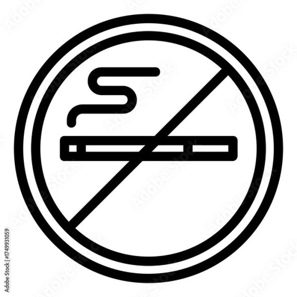 Obraz No Smoking icon