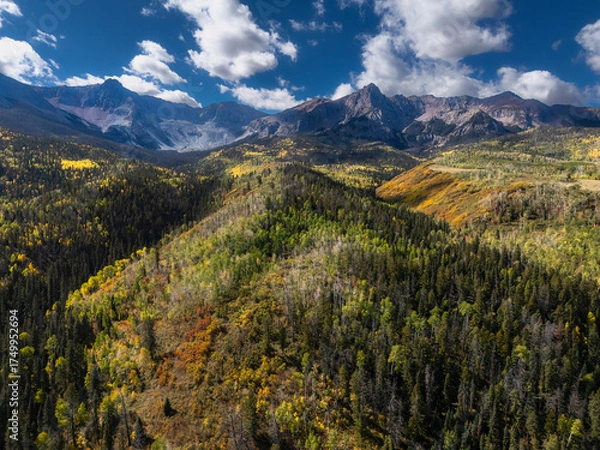 Obraz mountain landscape in autumn