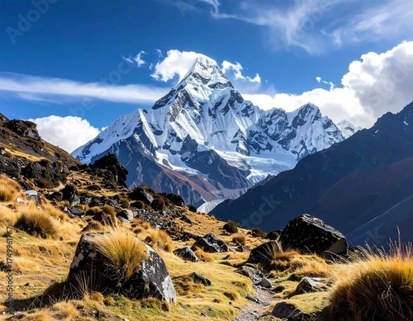 Obraz Majestic Himalayan Mountain Range.