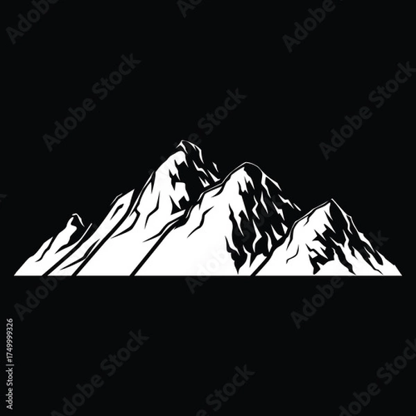 Fototapeta Mountain Vector