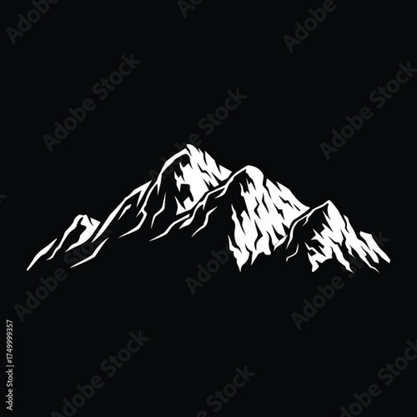 Fototapeta Mountain Vector