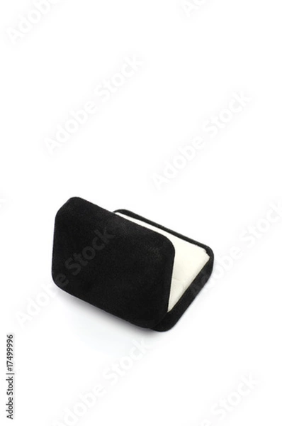 Obraz Open ring box on white