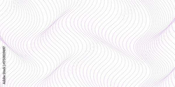 Fototapeta Abstract Minimalist Digital Data Transfer soft gradient Background connecting dots and lines. Connection structure.