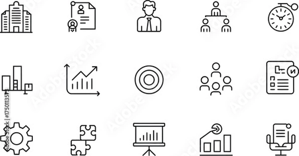 Fototapeta Dog silhouette with wagging tail canine animal