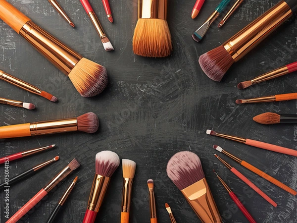 Fototapeta make up brushes