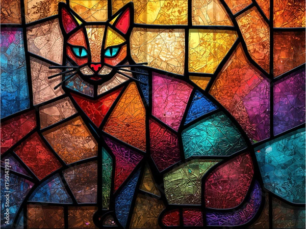 Fototapeta stained glass window