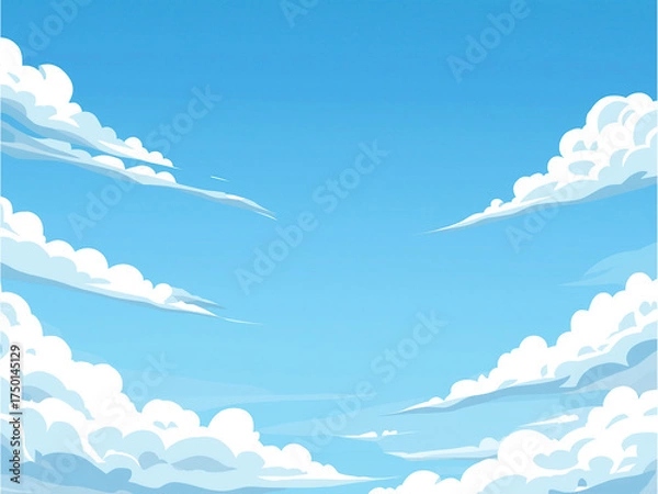 Fototapeta sky and clouds