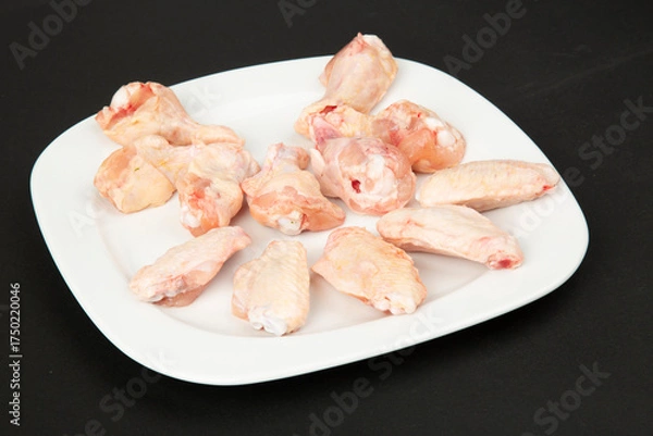 Obraz Raw Chicken Wings