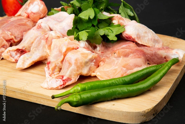 Obraz Raw Chicken Wings