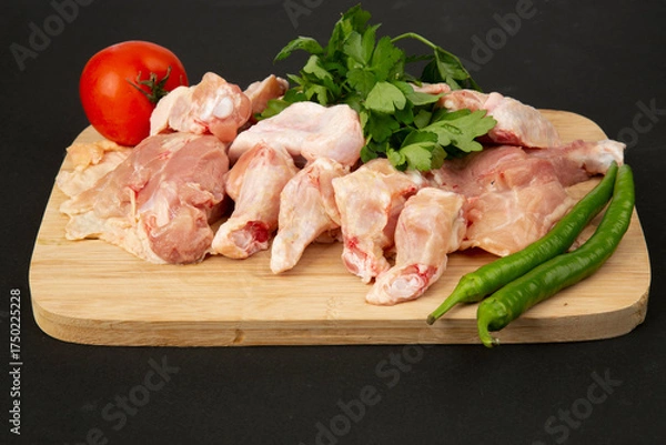 Obraz Raw Chicken Wings