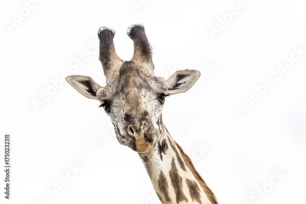 Fototapeta giraffe head shot