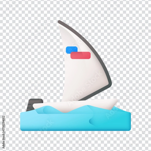 Fototapeta Sailing Team Icon